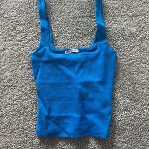 Zara Vibrant Blue Tank Top